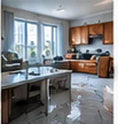 The same kitchen fully restored